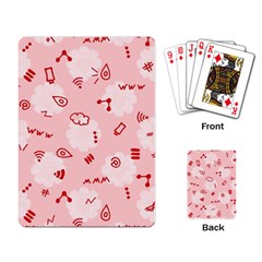 Background Graphic Beautiful Wallpaper Art Playing Cards Single Design (rectangle)