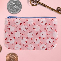 Background Graphic Beautiful Wallpaper Art Large Coin Purse by Uceng