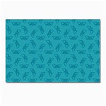 Butterfly Art Pattern Design Background Frame Postcard 4 x 6  (Pkg of 10) Front