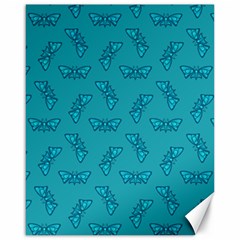 Butterfly Art Pattern Design Background Frame Canvas 16  X 20  by Uceng