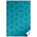 Butterfly Art Pattern Design Background Frame Canvas 24  x 36  23.35 x34.74  Canvas - 1