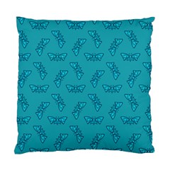 Butterfly Art Pattern Design Background Frame Standard Cushion Case (one Side) by Uceng