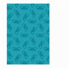 Butterfly Art Pattern Design Background Frame Large Garden Flag (two Sides) by Uceng