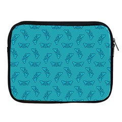 Butterfly Art Pattern Design Background Frame Apple Ipad 2/3/4 Zipper Cases by Uceng