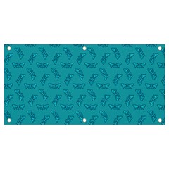 Butterfly Art Pattern Design Background Frame Banner And Sign 4  X 2 