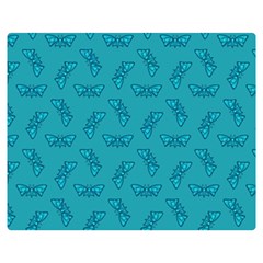 Butterfly Art Pattern Design Background Frame Flano Blanket (medium) by Uceng