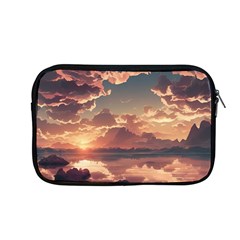 Sunset River Sky Clouds Nature Nostalgic Mountain Apple Macbook Pro 13  Zipper Case