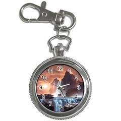 Water Waterfall Nature River Lake Planet Fantasy Key Chain Watches by Uceng