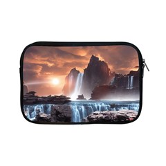 Water Waterfall Nature River Lake Planet Fantasy Apple Ipad Mini Zipper Cases by Uceng