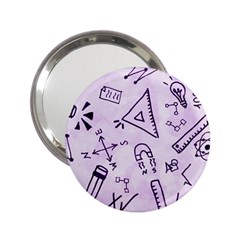 Science Research Curious Search Inspect Scientific 2 25  Handbag Mirrors by Uceng