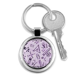 Science Research Curious Search Inspect Scientific Key Chain (round) by Uceng