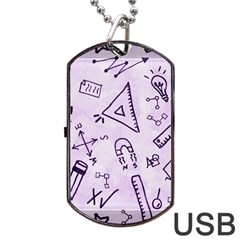 Science Research Curious Search Inspect Scientific Dog Tag Usb Flash (two Sides) by Uceng