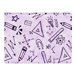 Science Research Curious Search Inspect Scientific Double Sided Flano Blanket (Mini) 35 x27  Blanket Front