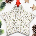 Background Ornamental Pattern Graphic Seamless Star Ornament (Two Sides) Front