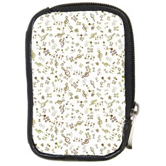 Background Ornamental Pattern Graphic Seamless Compact Camera Leather Case by Uceng