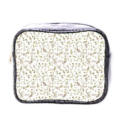 Background Ornamental Pattern Graphic Seamless Mini Toiletries Bag (one Side)