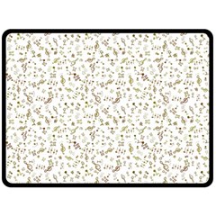 Background Ornamental Pattern Graphic Seamless Fleece Blanket (large)