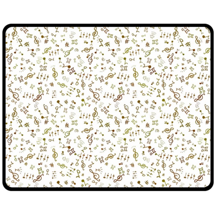 Background Ornamental Pattern Graphic Seamless Fleece Blanket (Medium)