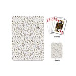 Background Ornamental Pattern Graphic Seamless Playing Cards Single Design (Mini) Back