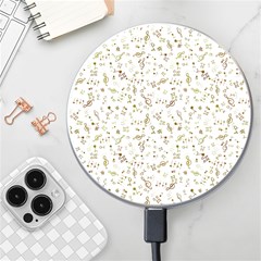 Background Ornamental Pattern Graphic Seamless Wireless Charger by Uceng