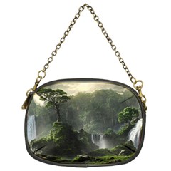 Waterfall River Fantasy Dream Planet Matte Chain Purse (one Side) by Uceng