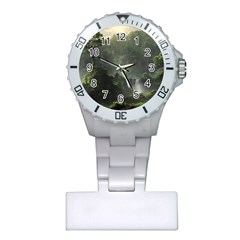 Waterfall River Fantasy Dream Planet Matte Plastic Nurses Watch