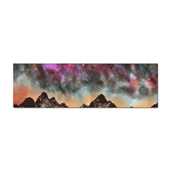 Mountain Space Galaxy Stars Universe Astronomy Sticker Bumper (100 Pack) by Uceng