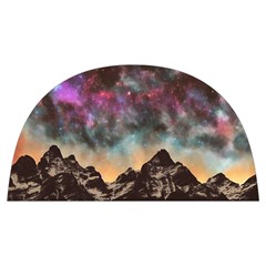 Mountain Space Galaxy Stars Universe Astronomy Anti Scalding Pot Cap by Uceng