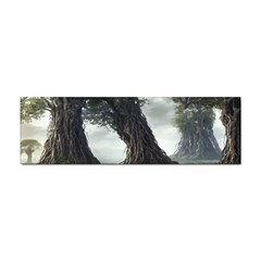 Trees Forest Woods Drawing Fantasy Dream Sticker Bumper (100 Pack)