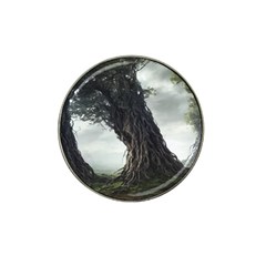 Trees Forest Woods Drawing Fantasy Dream Hat Clip Ball Marker by Uceng