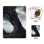 Trees Forest Woods Drawing Fantasy Dream Playing Cards Single Design (Rectangle) Back