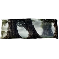 Trees Forest Woods Drawing Fantasy Dream Body Pillow Case Dakimakura (two Sides) by Uceng