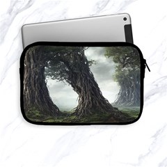 Trees Forest Woods Drawing Fantasy Dream Apple Ipad Mini Zipper Cases by Uceng