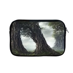 Trees Forest Woods Drawing Fantasy Dream Apple Macbook Pro 13  Zipper Case by Uceng