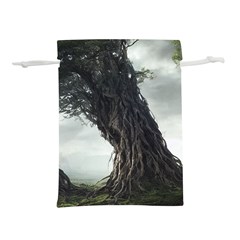 Trees Forest Woods Drawing Fantasy Dream Lightweight Drawstring Pouch (s) by Uceng