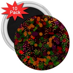 Background Graphic Beautiful Wallpaper 3  Magnets (10 pack) 