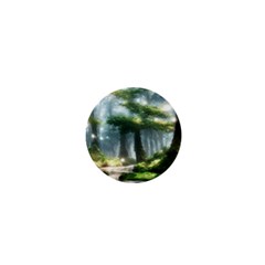 Forest Wood Nature Lake Swamp Water Trees 1  Mini Buttons