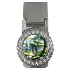 Forest Wood Nature Lake Swamp Water Trees Money Clips (cz)  by Uceng