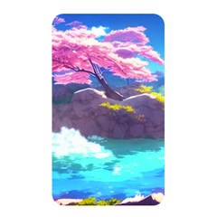 Fantasy Japan Mountains Cherry Blossoms Nature Memory Card Reader (rectangular) by Uceng