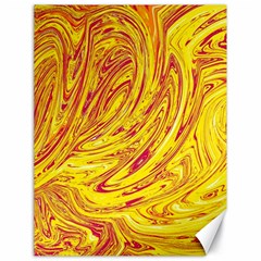 Red Yellow Abstract Wallpapers Abstracts Liquids Canvas 18  X 24  by Uceng