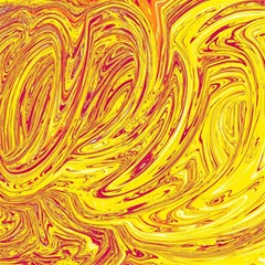 Red Yellow Abstract Wallpapers Abstracts Liquids Play Mat (rectangle) by Uceng