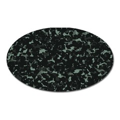 Pattern Texture Army Military Background Oval Magnet by Uceng