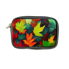 Leaves Foliage Autumn Nature Forest Fall Coin Purse by Uceng