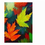 Leaves Foliage Autumn Nature Forest Fall Small Garden Flag (Two Sides) Front