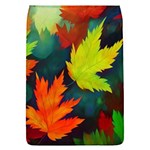 Leaves Foliage Autumn Nature Forest Fall Removable Flap Cover (L) Front