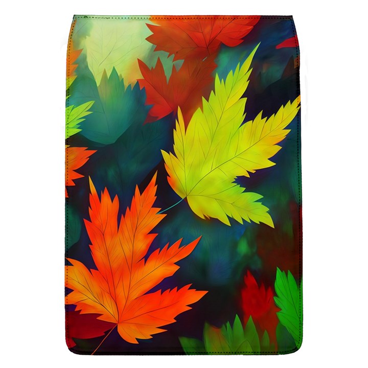 Leaves Foliage Autumn Nature Forest Fall Removable Flap Cover (L)