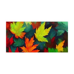 Leaves Foliage Autumn Nature Forest Fall Yoga Headband by Uceng