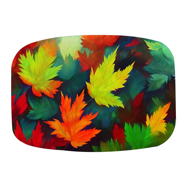 Leaves Foliage Autumn Nature Forest Fall Mini Square Pill Box