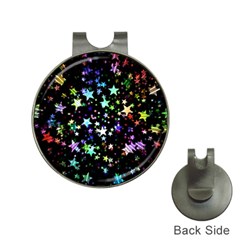 Christmas Star Gloss Lights Light Hat Clips with Golf Markers