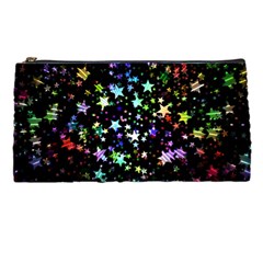 Christmas Star Gloss Lights Light Pencil Case